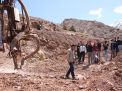 گزارش تصویری بازدید رئیس  و دانشجویان کارشناسی ارشد معدن ، نفت و ژئوفیزیک ازمعدن بوکسیت تاش 